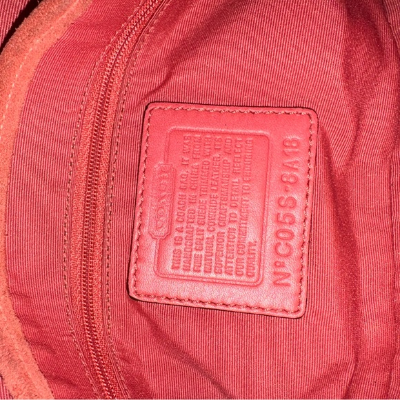 Vintage coach soho suede shoulder bag - Picture 11 of 14